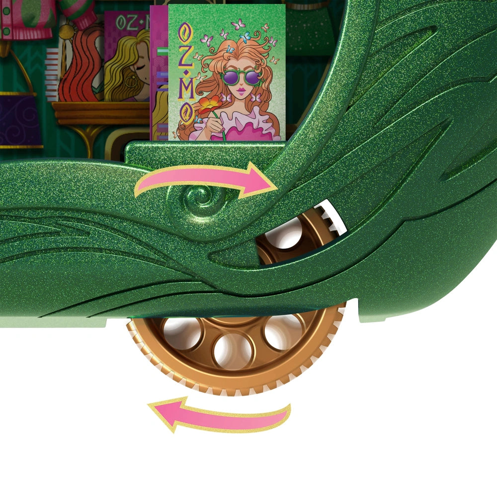 Wicked Emerald City Train Playset And Elphaba Doll