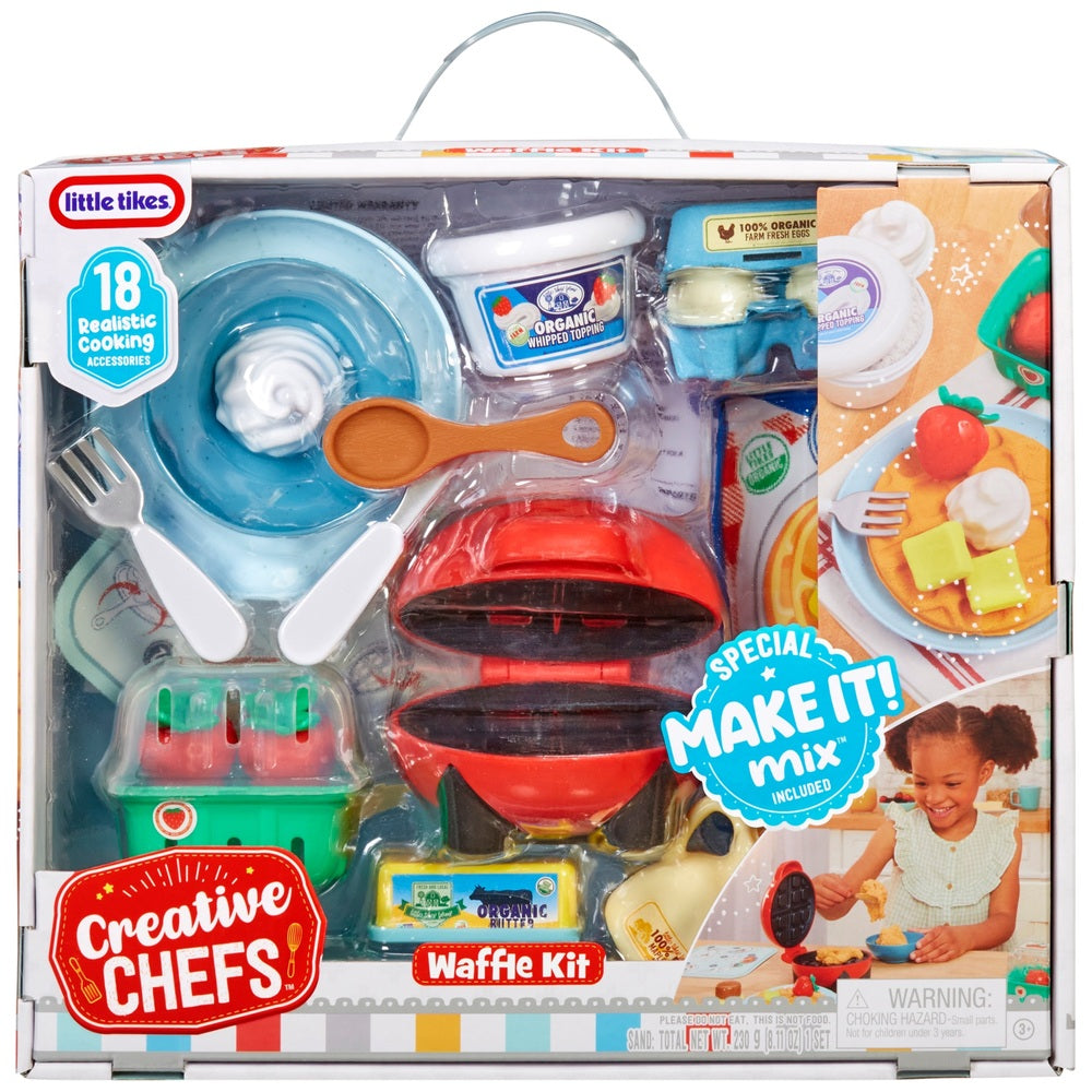 Little Tikes Creative Chefs Play Food Waffle Kit