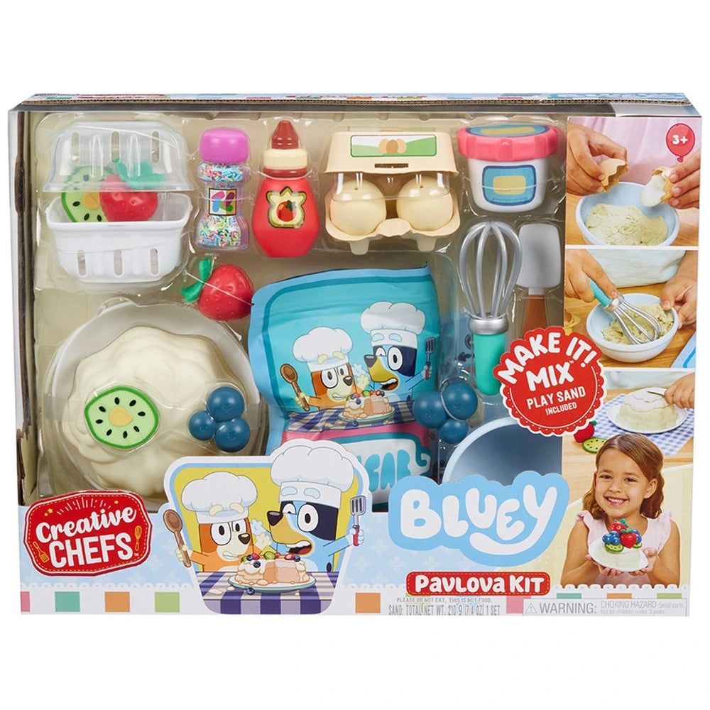 Creative Chefs Bluey Play Food Pavlova Cake Kit