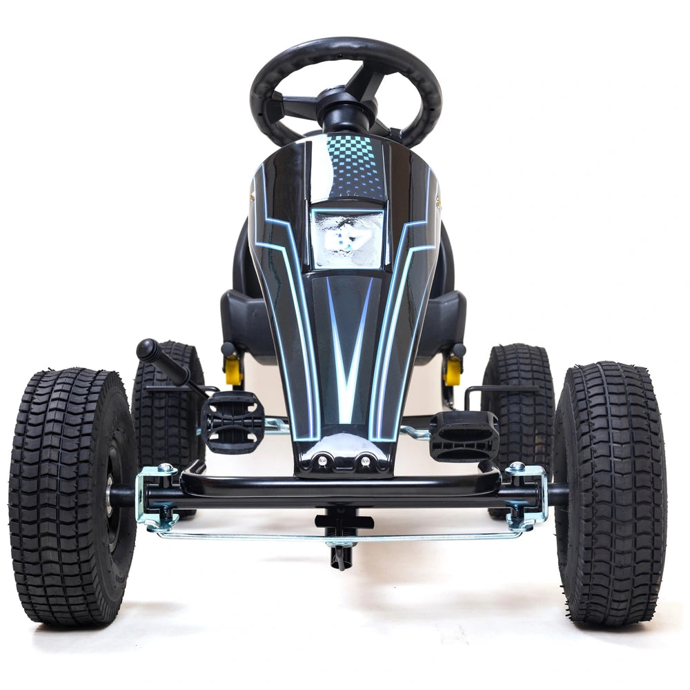 Race Team Go Kart Black