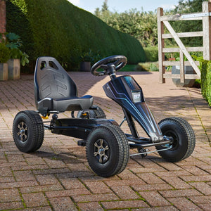 Race Team Go Kart Black