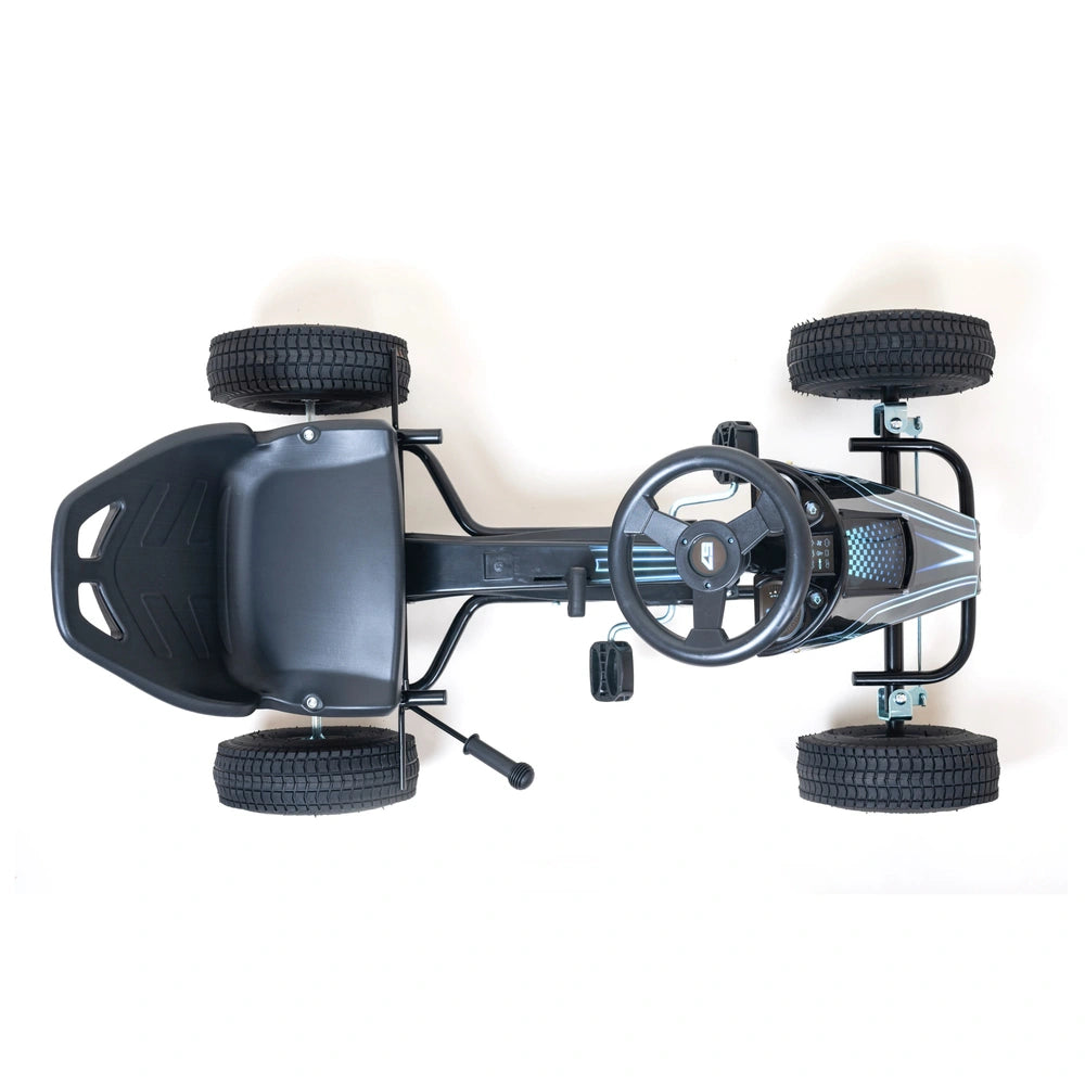 Race Team Go Kart Black