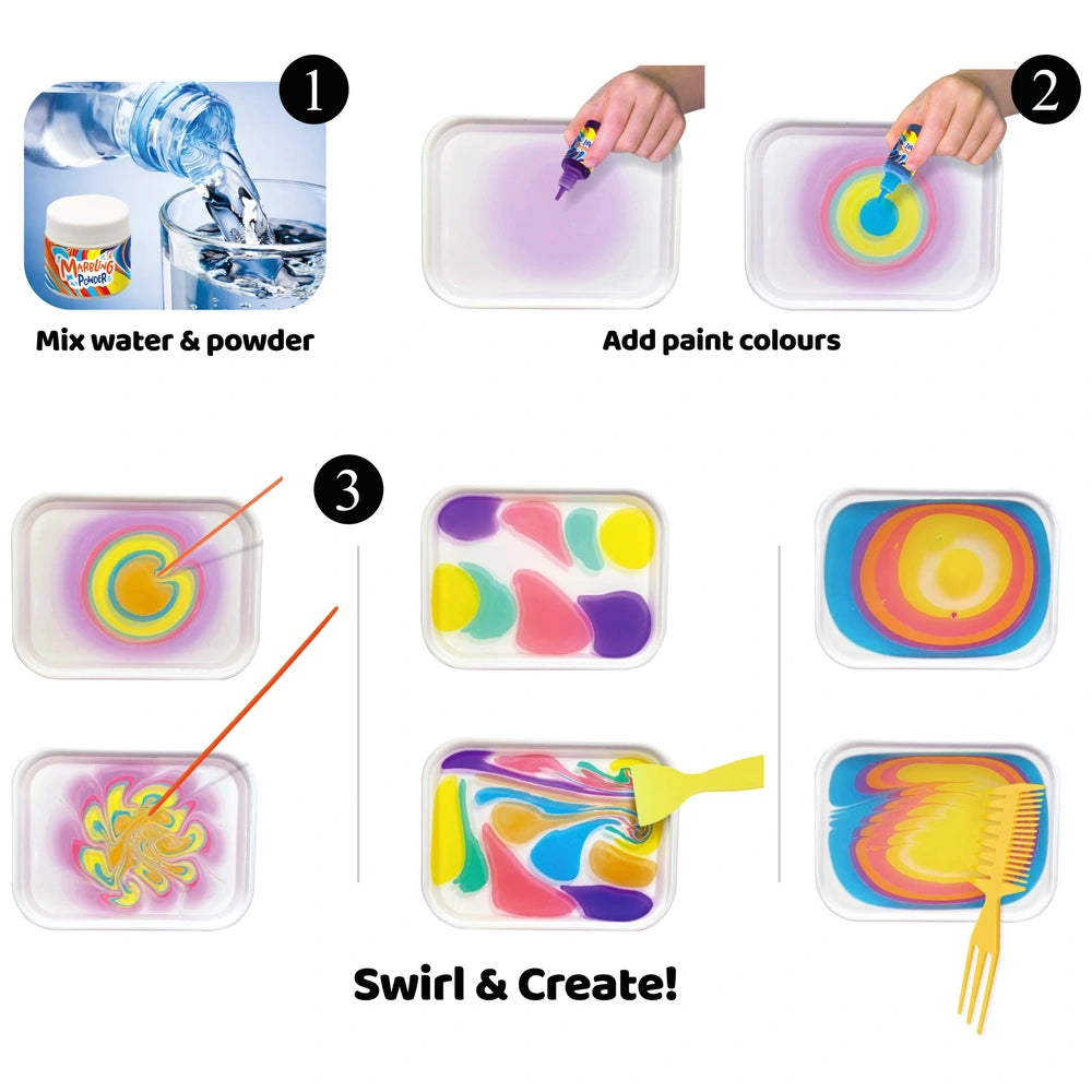 Crafty Co. Paint Marbling Set