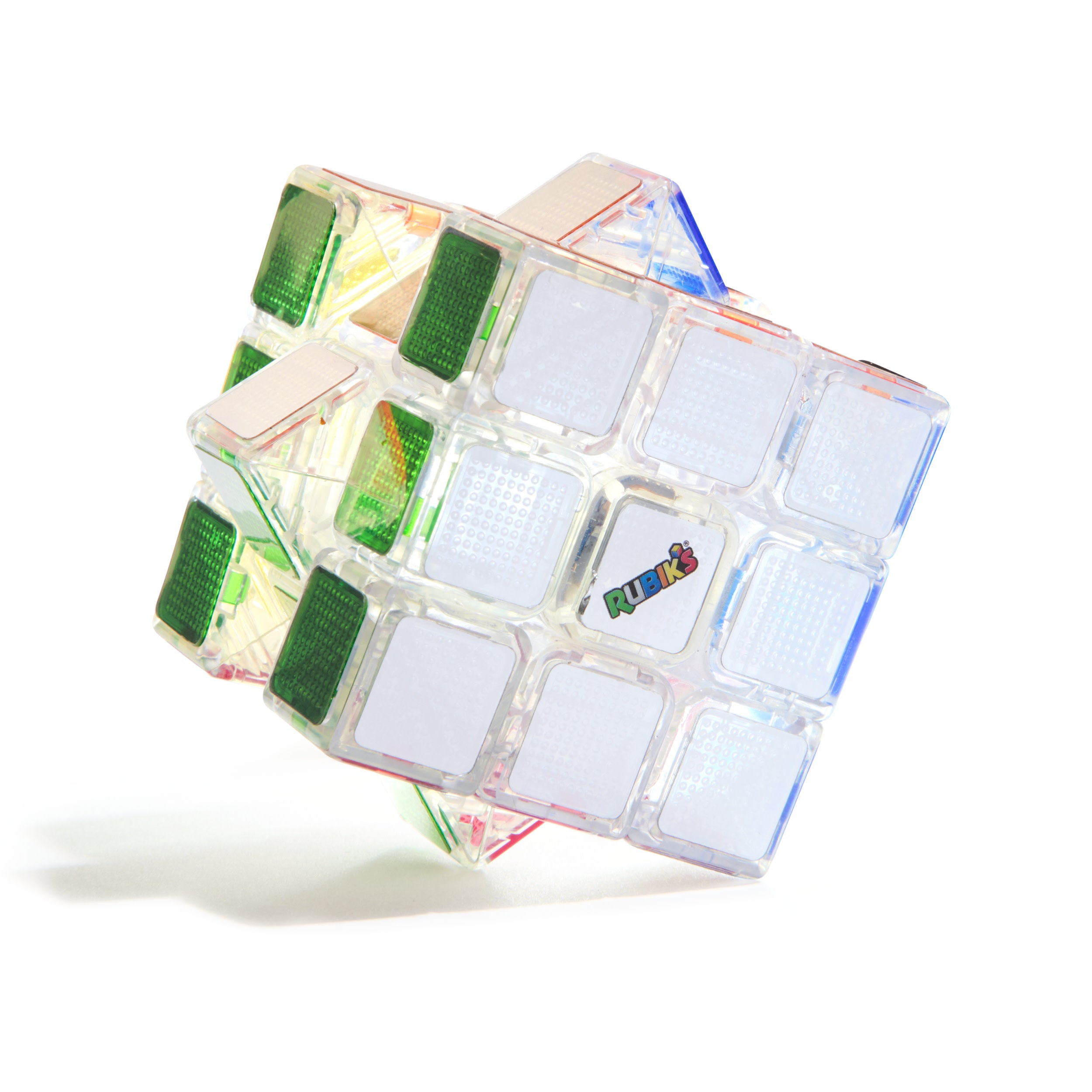 Rubik’s Cube Pulse Cube Light-Up Brain Teaser Puzzle For Adults & Speedy Solvers Problem-Solving Fidget Toy