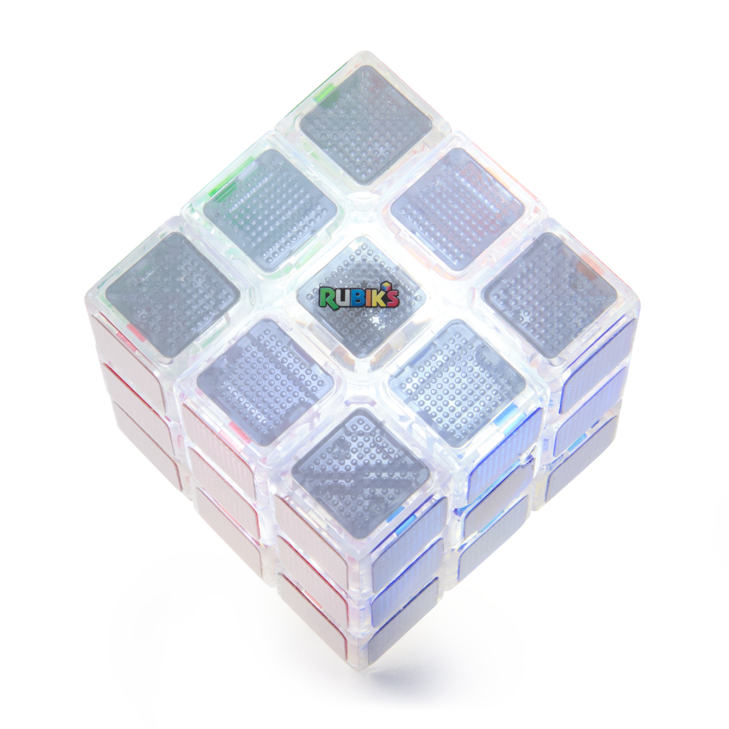 Rubik’s Cube Pulse Cube Light-Up Brain Teaser Puzzle For Adults & Speedy Solvers Problem-Solving Fidget Toy