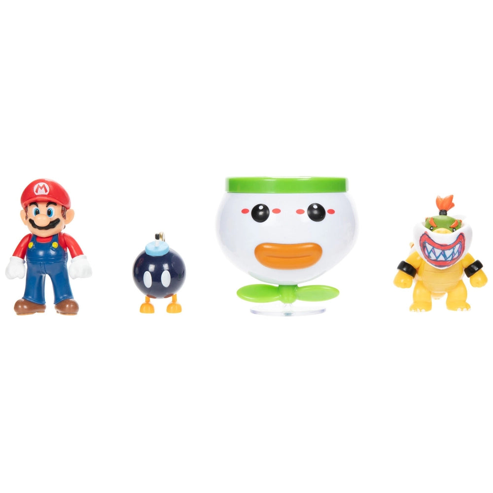 Nintendo Super Mario Figure Mario And Bowser Jr Pack