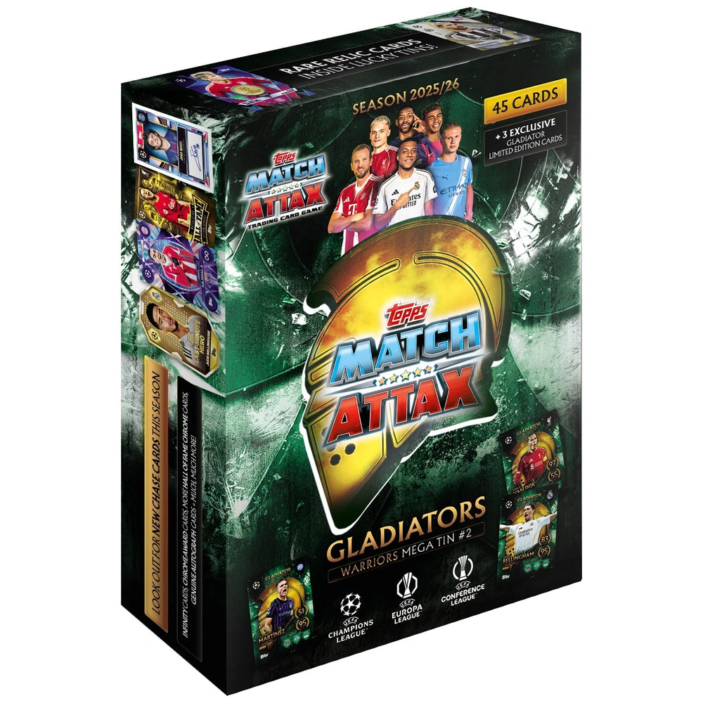 Topps Match Attax 2025/26 Mega Tin Assortment