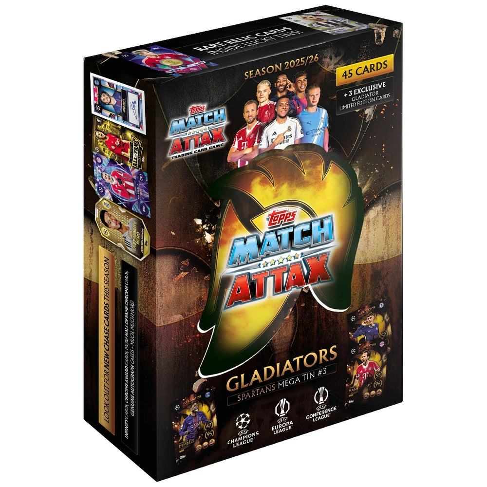 Topps Match Attax 2025/26 Mega Tin Assortment
