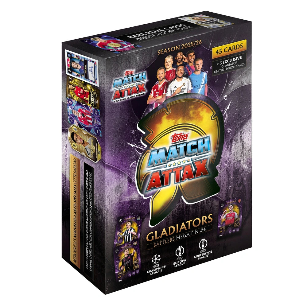 Topps Match Attax 2025/26 Mega Tin Assortment