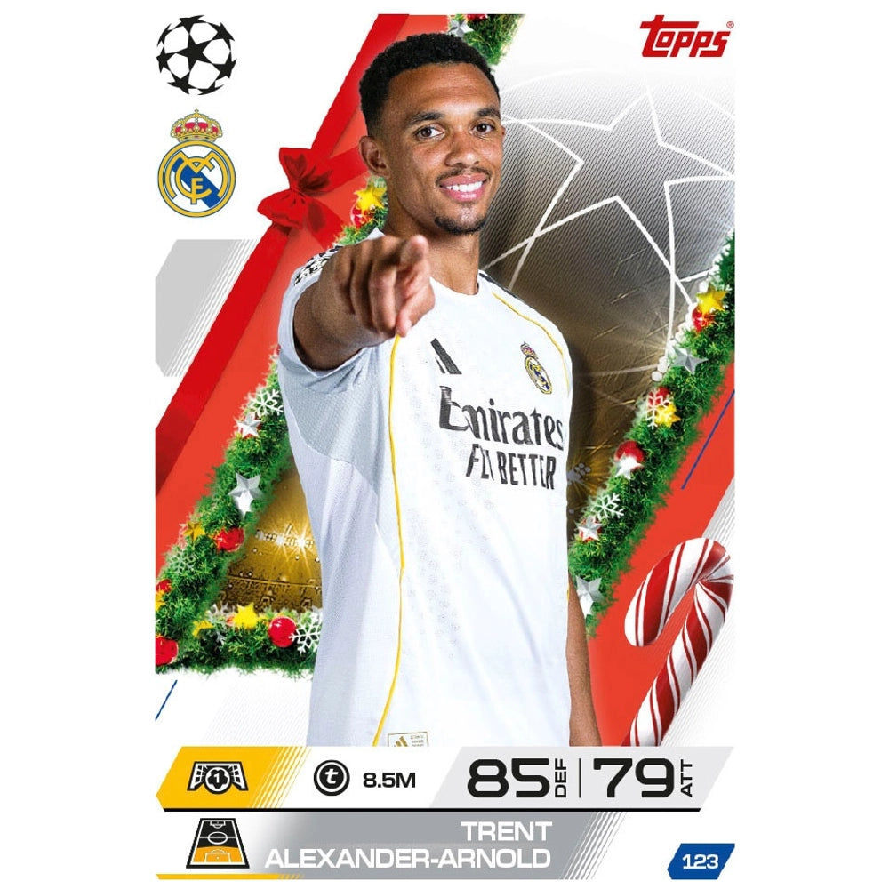 Topps Match Attax 2025/26 Countdown Calendar - Festive Edition