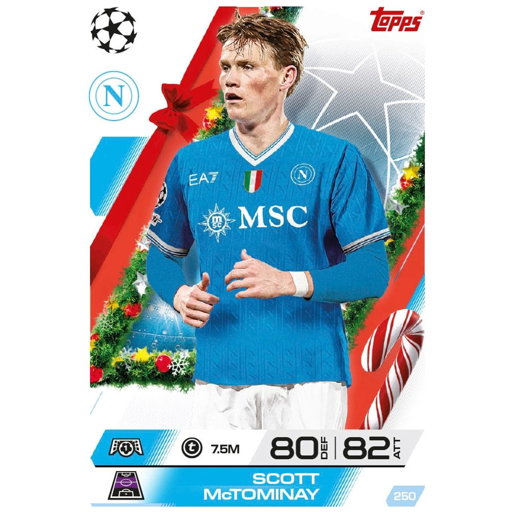 Topps Match Attax 2025/26 Countdown Calendar - Festive Edition