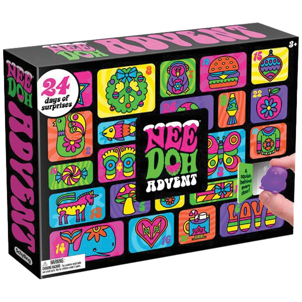 Needoh Advent Calendar Full Of Fidget Toy Fun