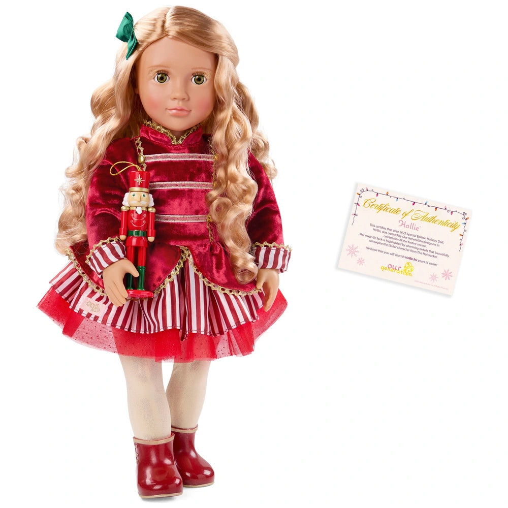 Our Generation Celebration Series Holiday Doll Hollie