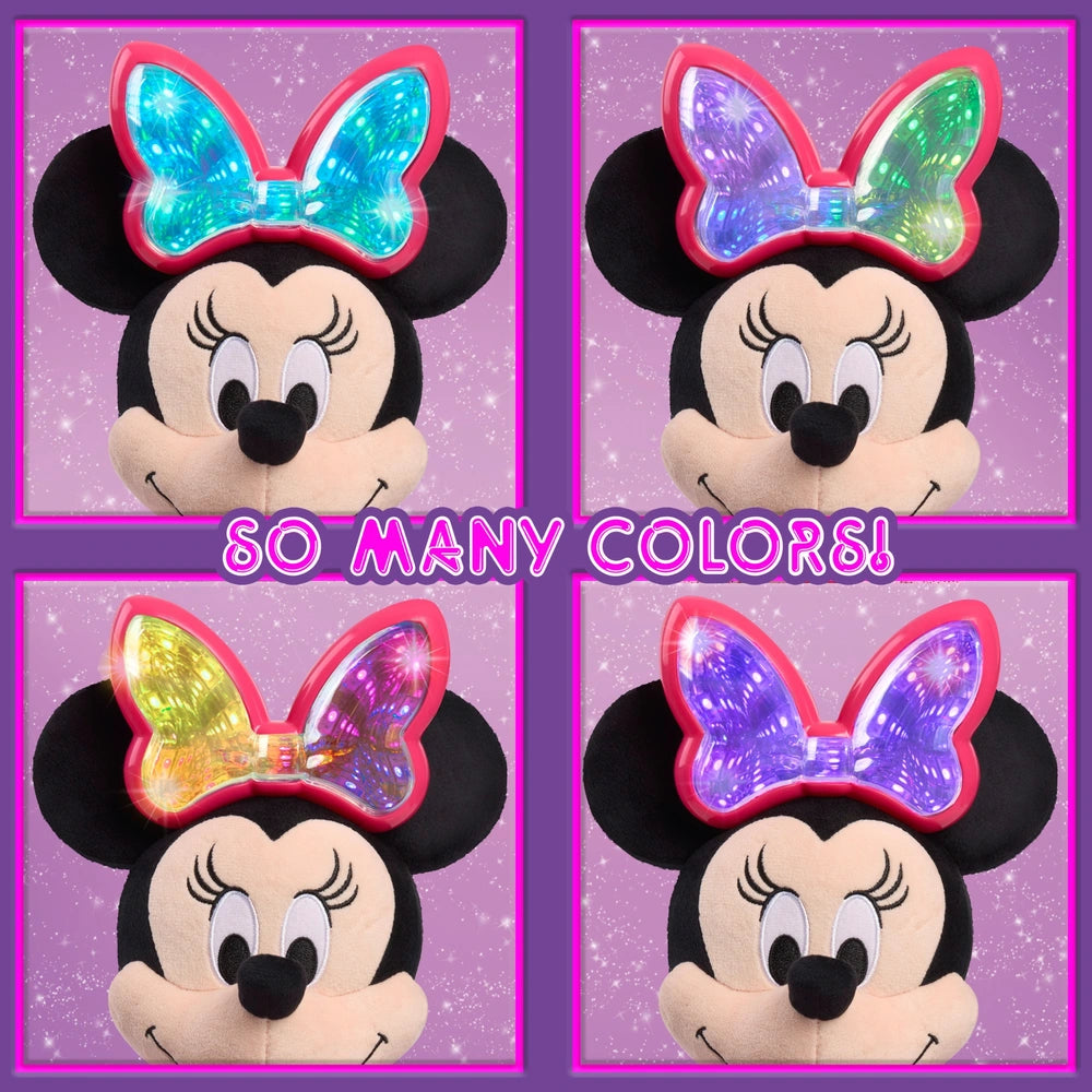Disney Colourfinity Minnie Mouse Interactive Plush Toy 40Cm
