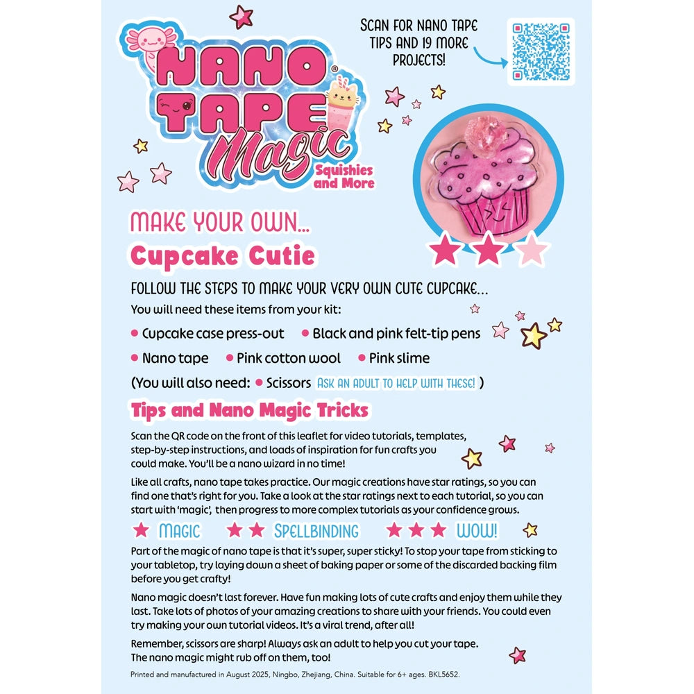 Nano Tape Magic Squishies And More Craft Set
