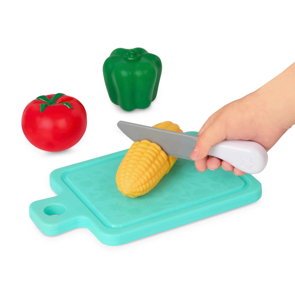 Battat Play Food Set Market Chop & Prep 35 Pieces