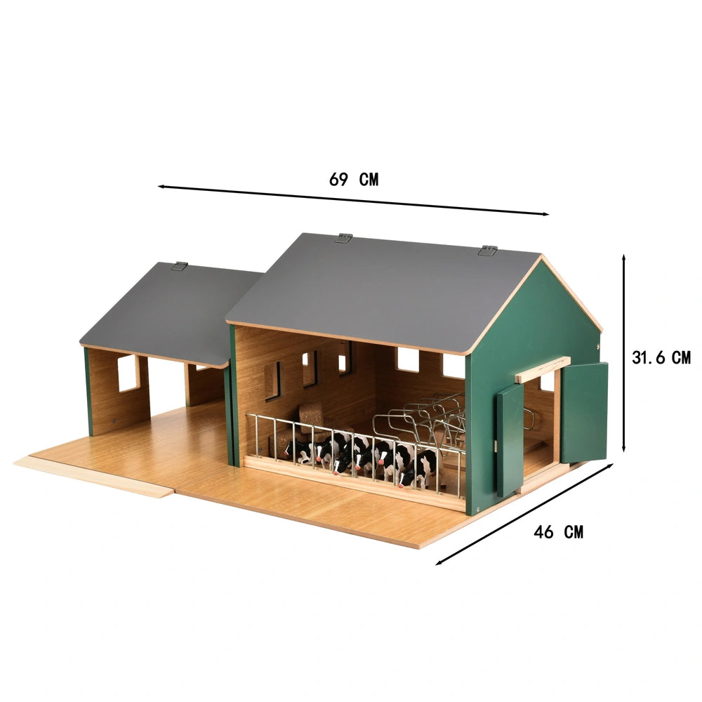Wooden Farm Shed Playset 1:32 Scale