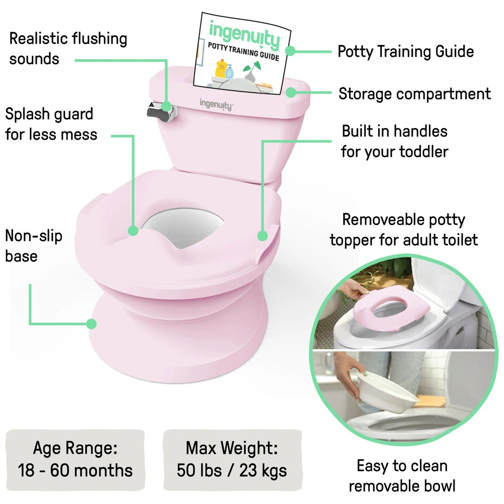 Summer By Ingenuity 2-In-1 My Size Pro Potty Pink