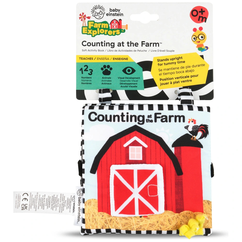 Baby Einstein Farm Explorers Counting At The Farm Soft Activity Book