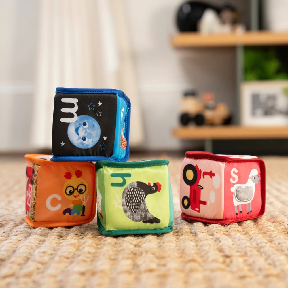 Baby Einstein Farm Explorers Alpha Stacks Soft Blocks