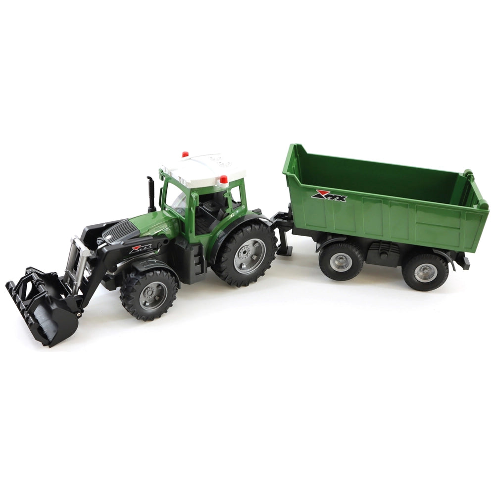 Remote Control Farm Tractor And Trailer