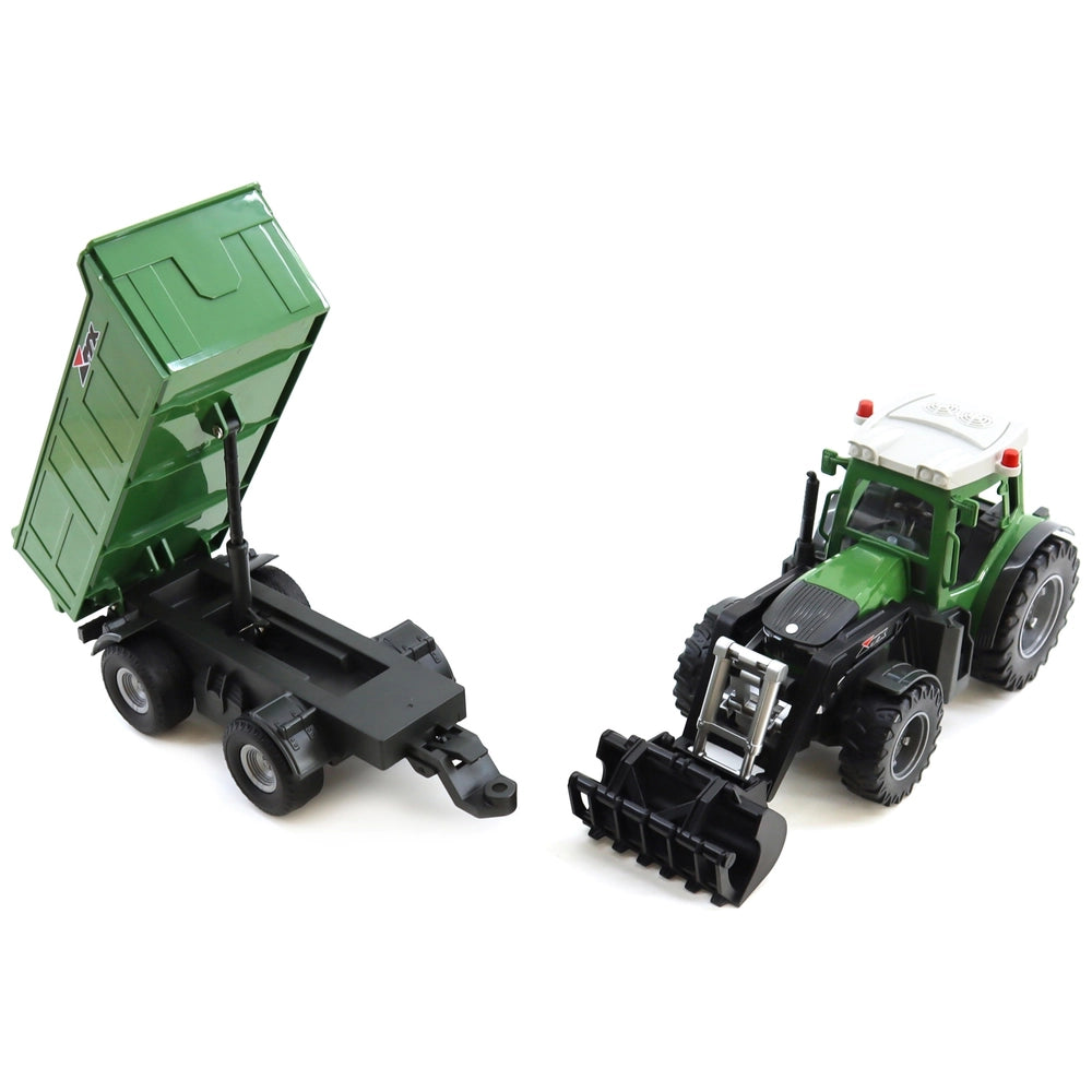 Remote Control Farm Tractor And Trailer