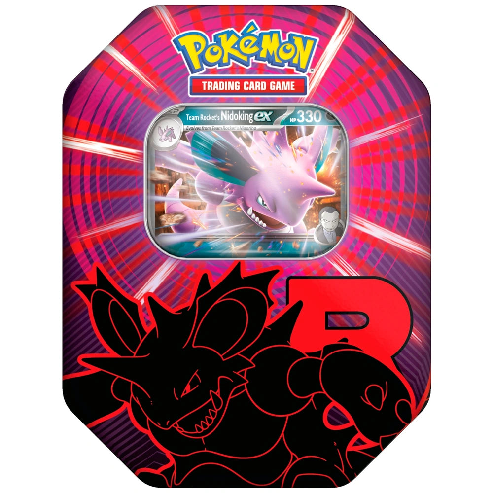 Pokémon Trading Card Game (Tcg): Team Rocket Tin Assortment