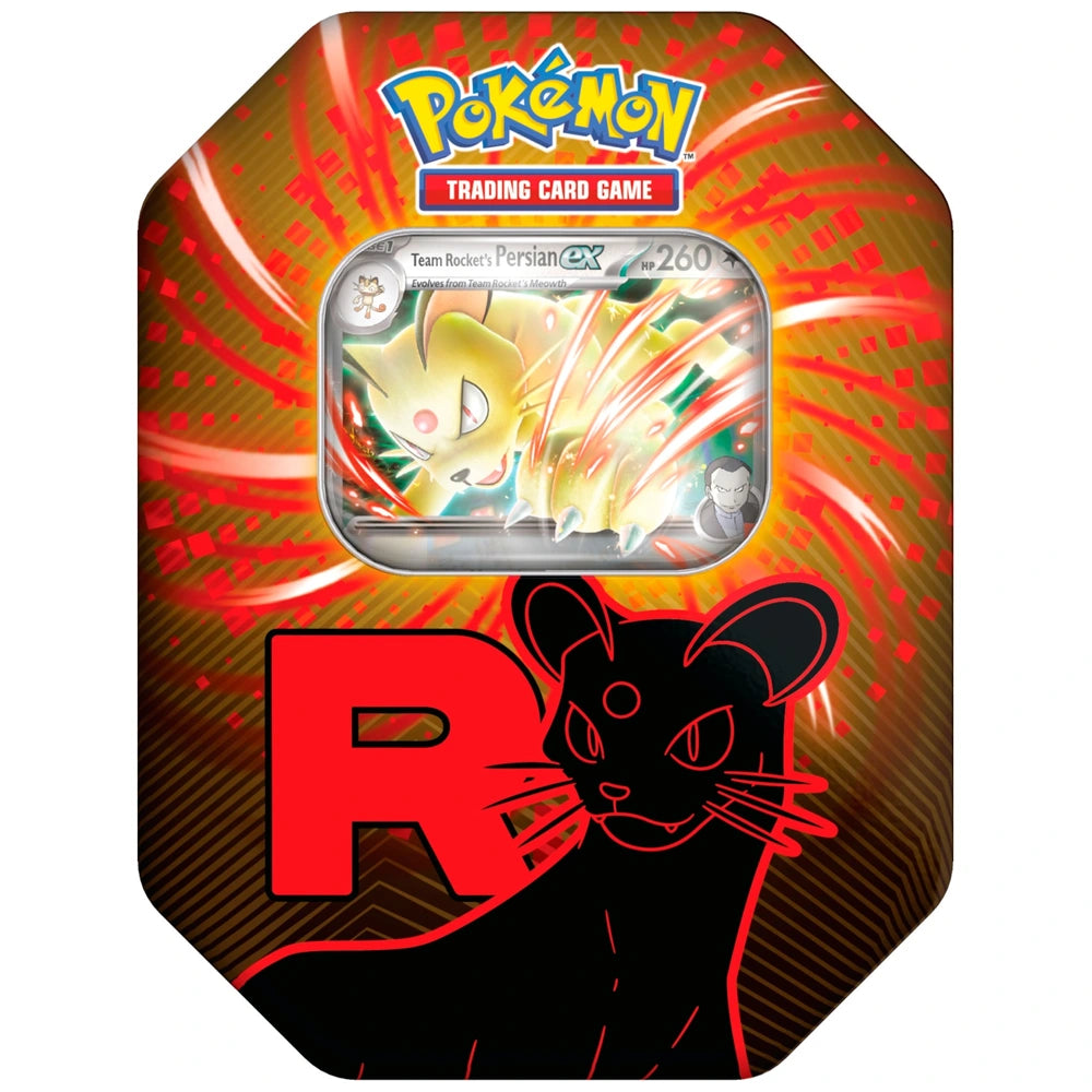Pokémon Trading Card Game (Tcg): Team Rocket Tin Assortment