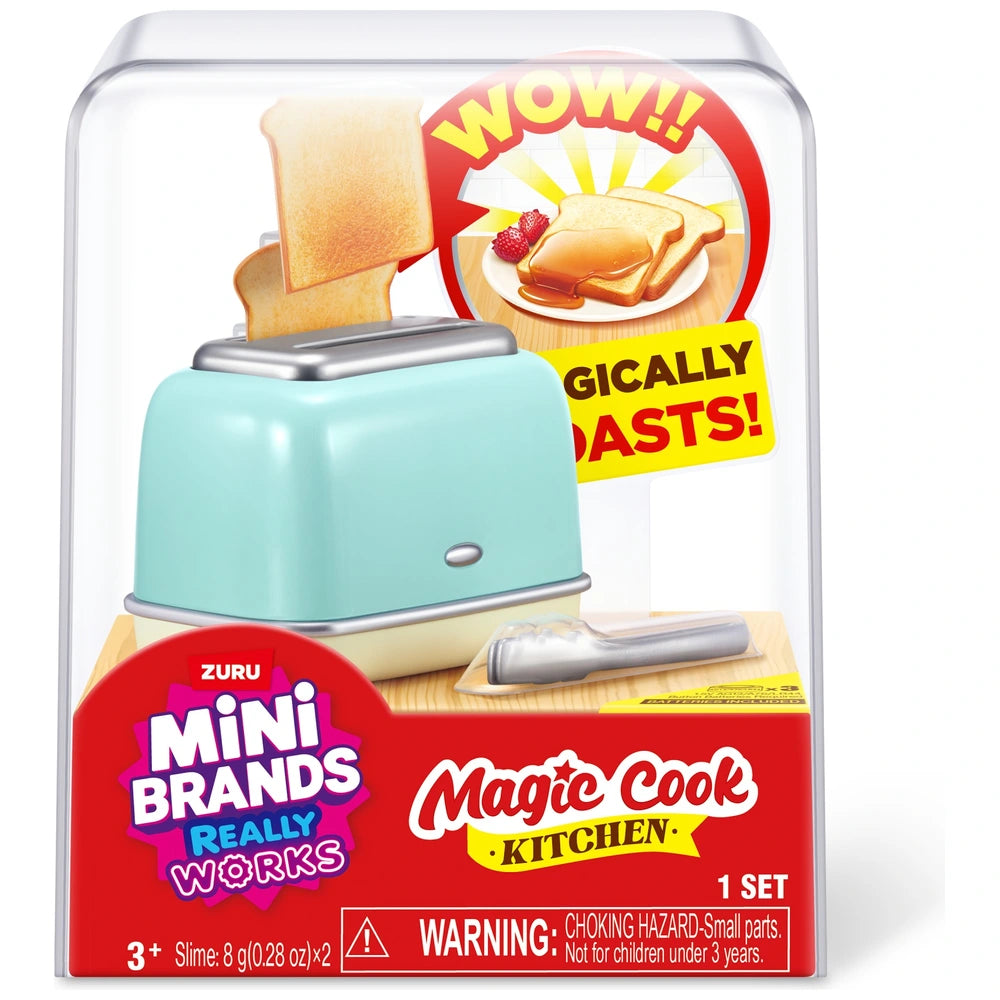 Mini Brands Really Works Magic Cook Kitchen Series 1 Assortment By Zuru