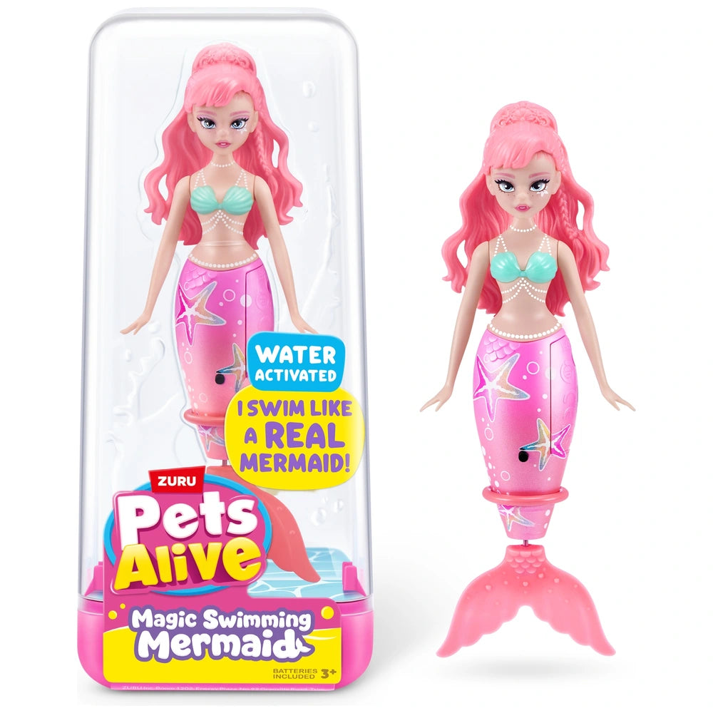 Pets Alive By Zuru Magic Swimming Mermaid
