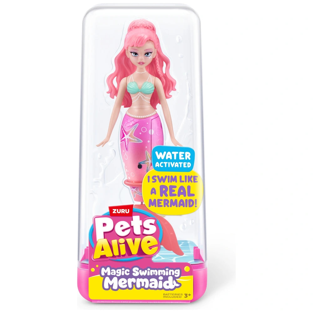 Pets Alive By Zuru Magic Swimming Mermaid