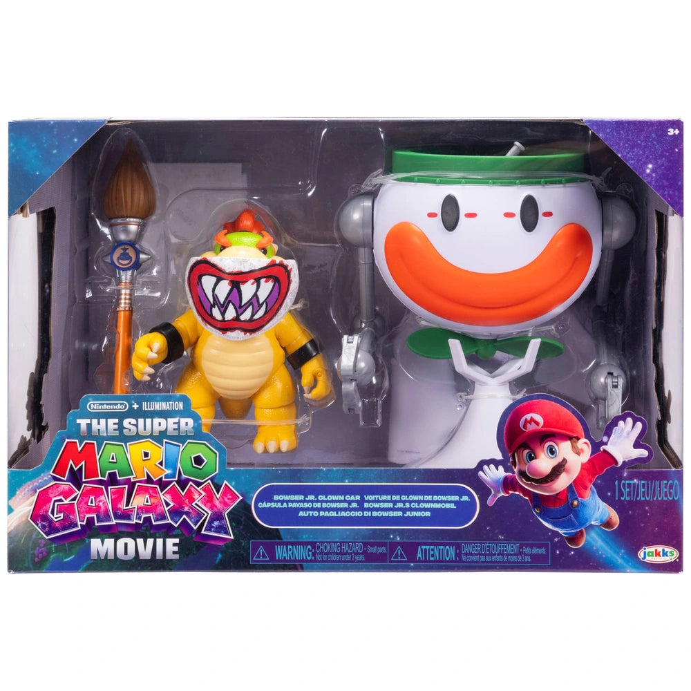Nintendo The Super Mario Galaxy Movie: Bowser Jr. Clown Car Set