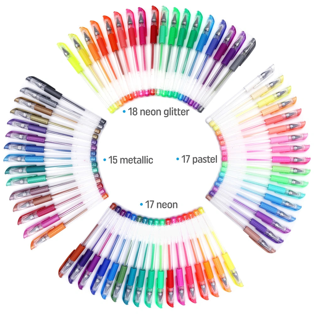 Crafty Co. Gel Pen Multi-Pack 100 Piece