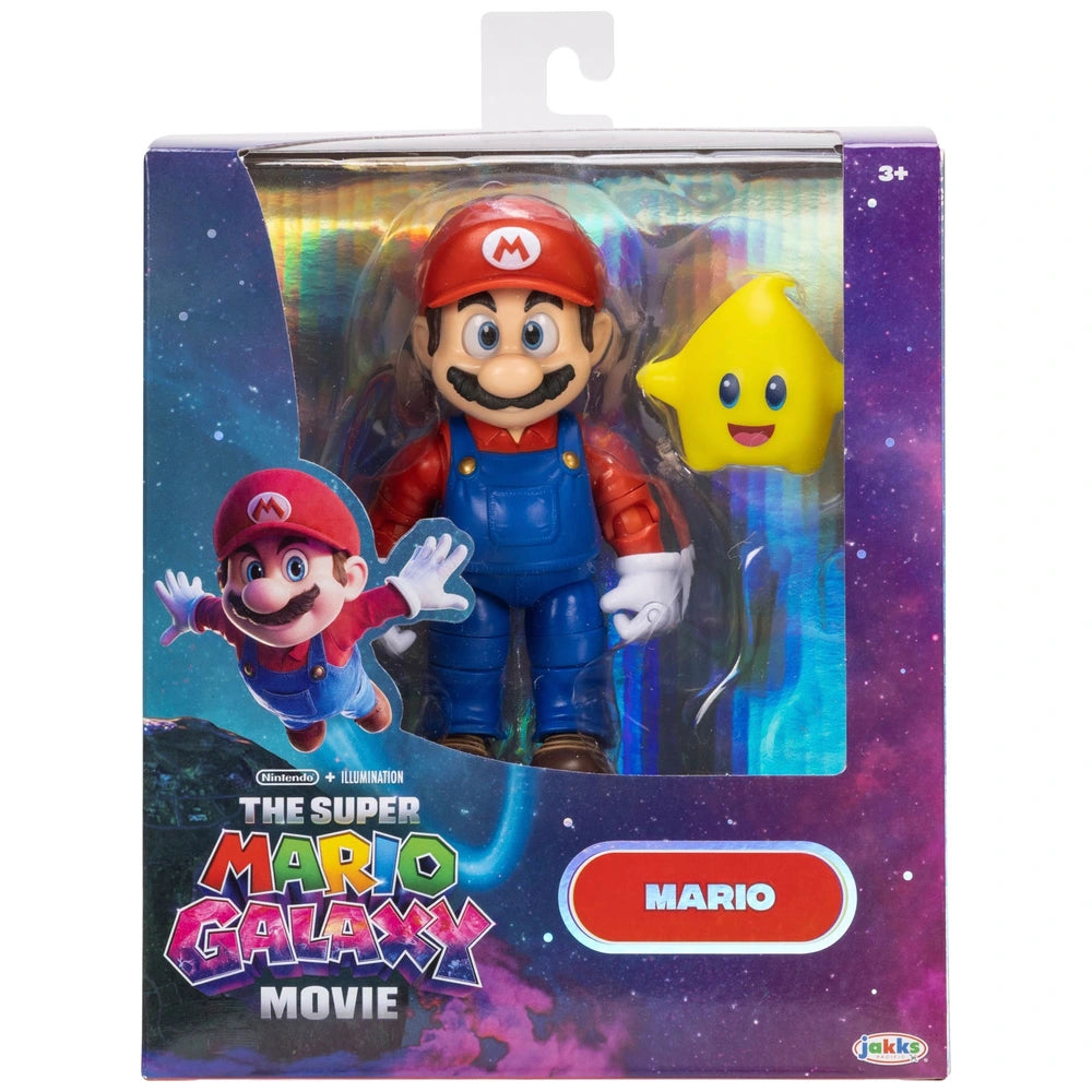 Nintendo The Super Mario Galaxy Movie: Mario Action Figure 13Cm