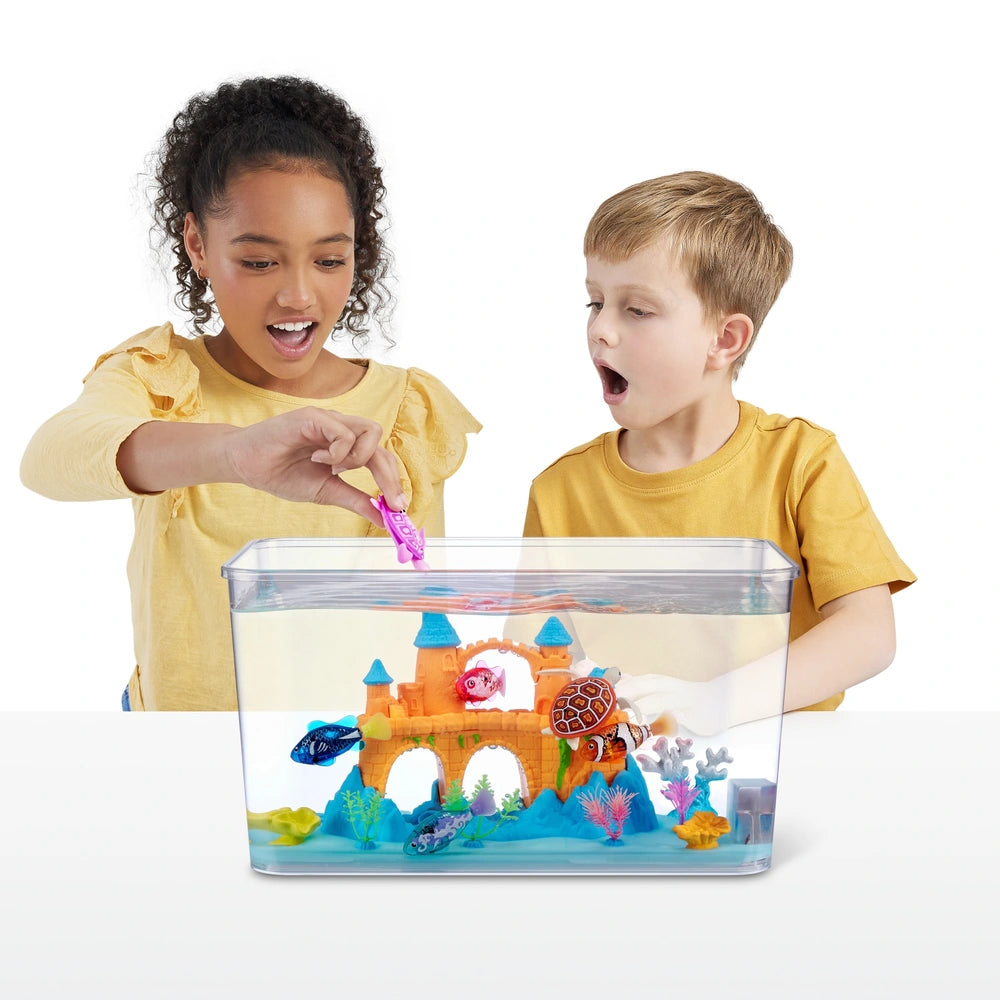 Robo Alive By Zuru Mega Aquarium Set 17 Piece