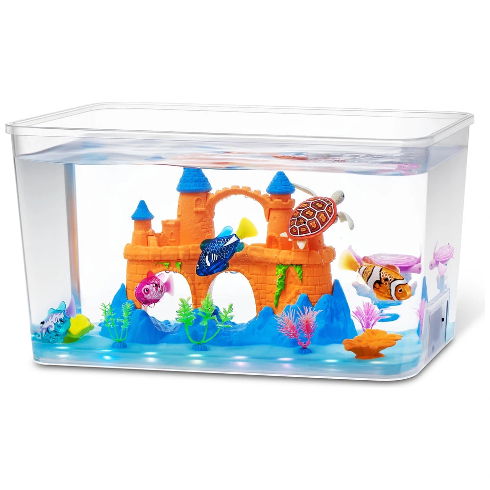 Robo Alive By Zuru Mega Aquarium Set 17 Piece