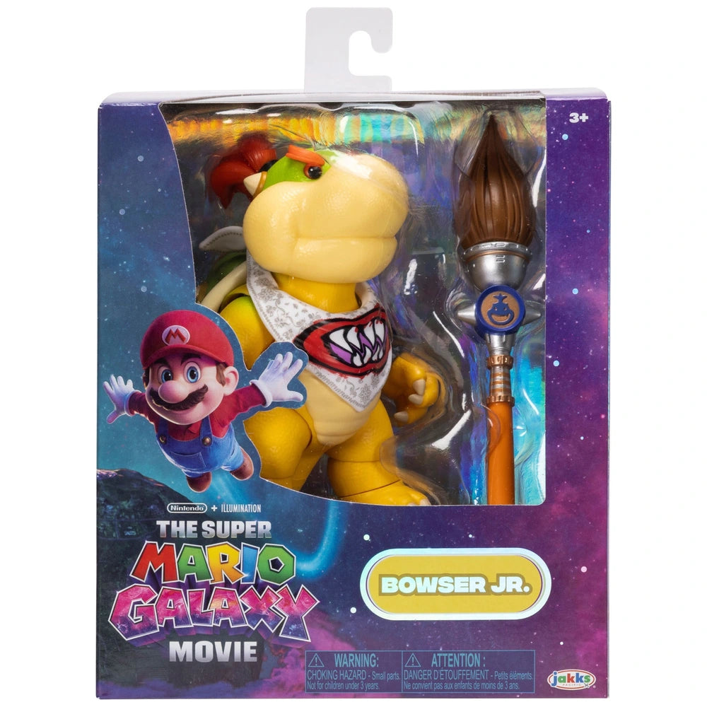 Nintendo The Super Mario Galaxy Movie: Bowser Jr. Action Figure 13Cm