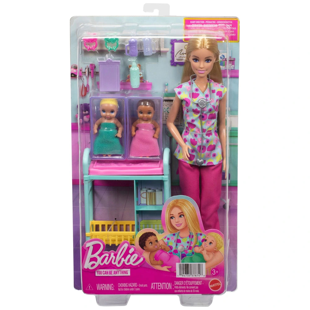 Barbie Careers Baby Doctor Playset