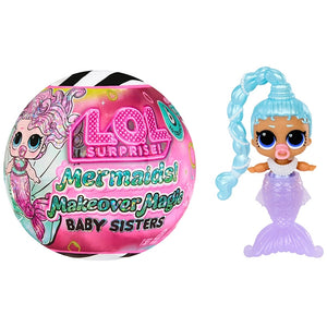 L.o.l. Surprise! Mermaids Makeover Magic Baby Sisters