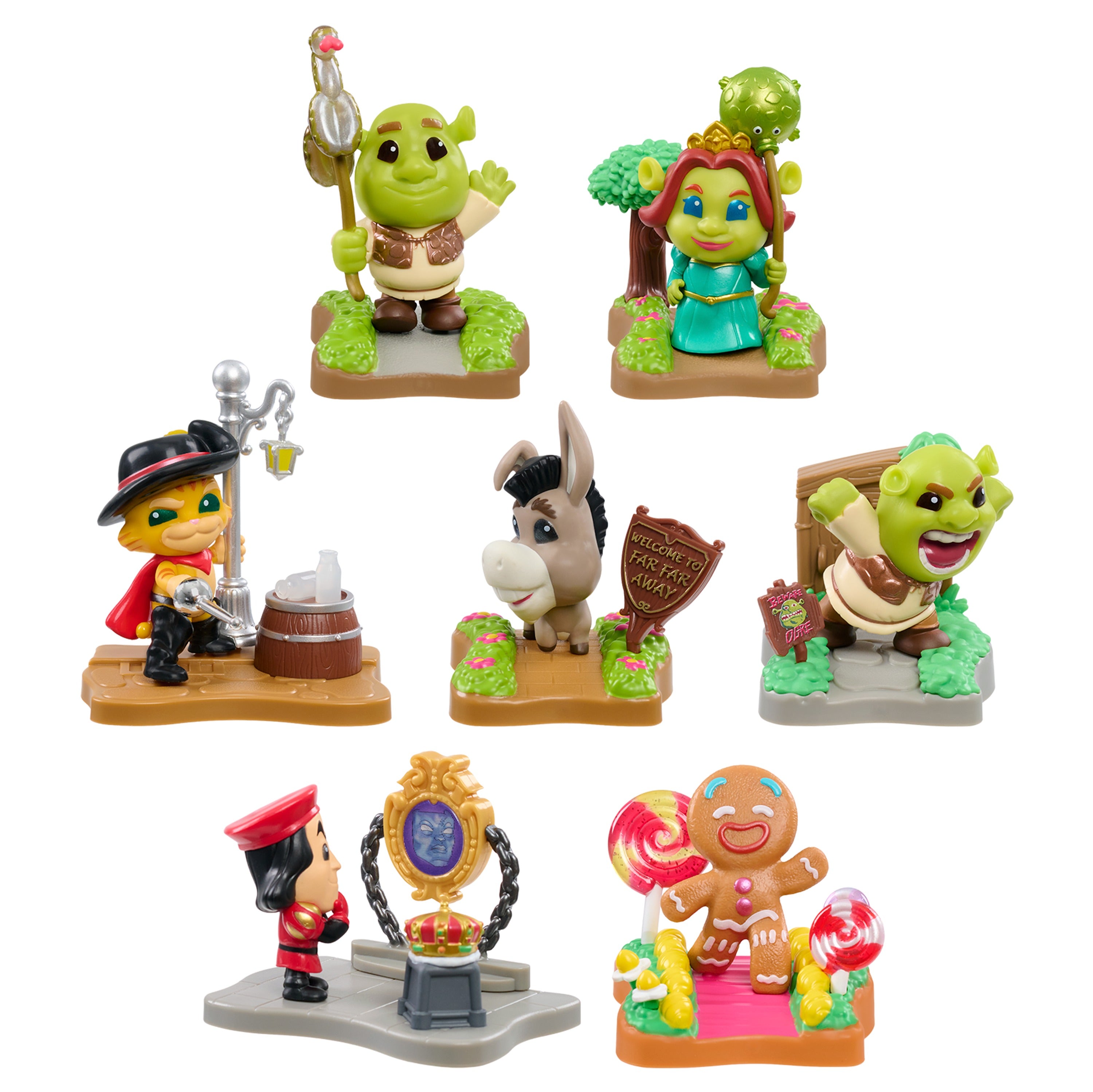 Happy Haul Dreamworks Animation’s Shrek All Stars Scene Setters Blind Box Assortment
