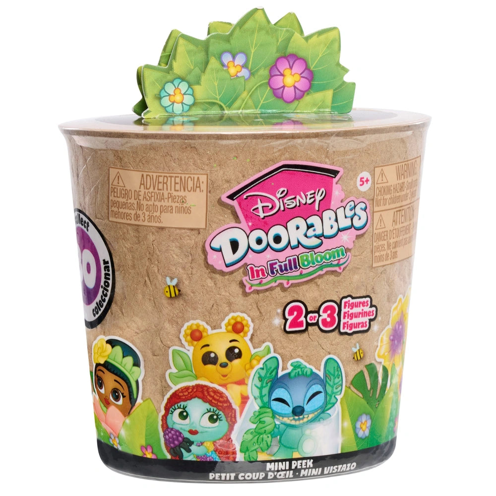 Disney Doorables In Full Bloom Collection Peek Mini Figures Pack Assortment