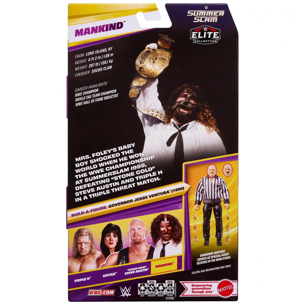 Wwe Elite Collection Summerslam Action Figure Mankind