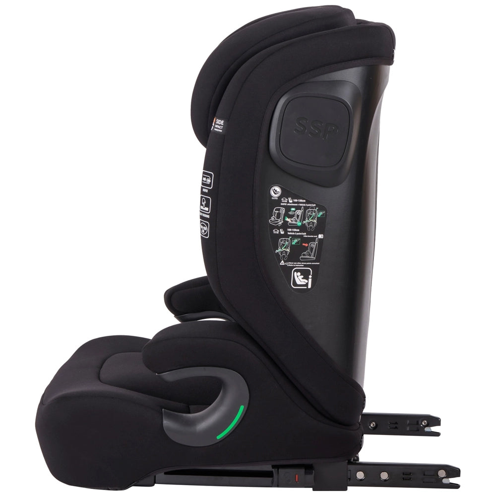 Enfasafe Gemini I-Size Isofix R129 High-Back Booster Seat Black