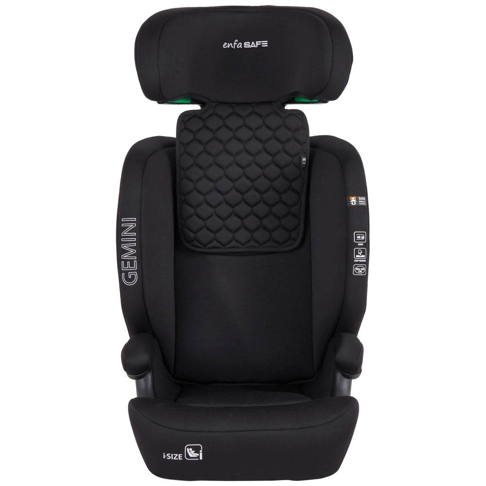 Enfasafe Gemini I-Size Isofix R129 High-Back Booster Seat Black
