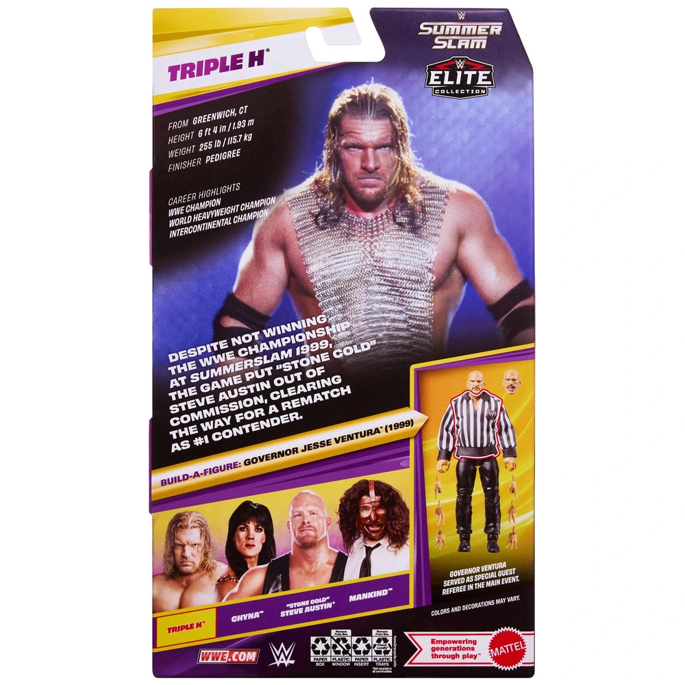 Wwe Elite Collection Summerslam Action Figure Triple H