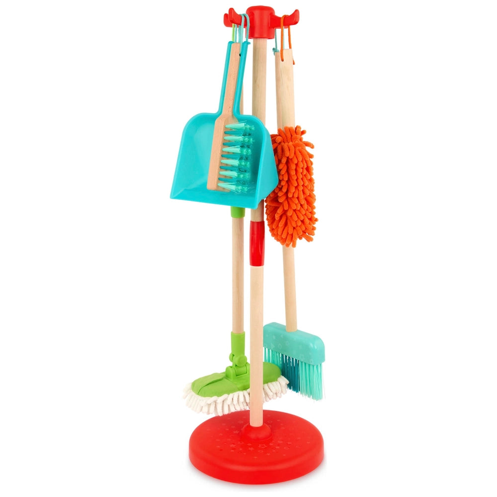 Battat Wooden Sweep & Clean Cleaning Set