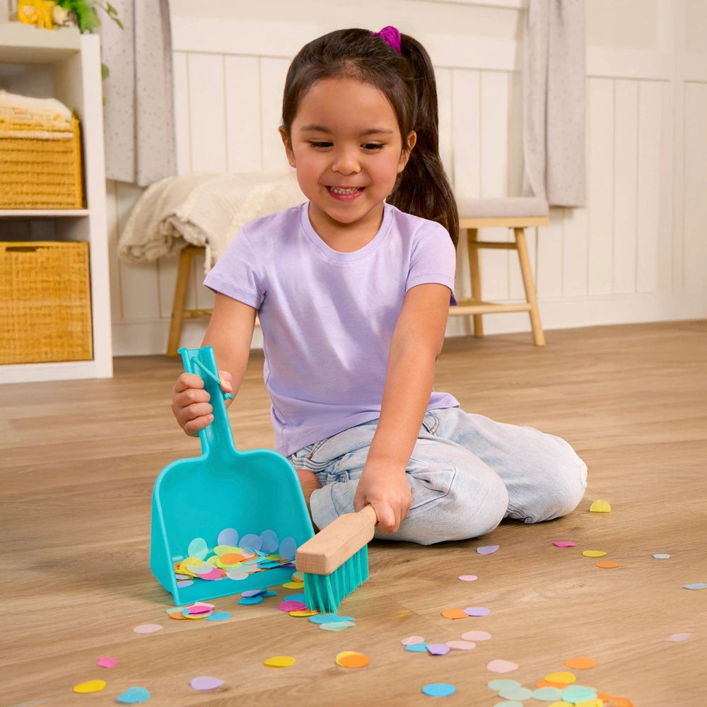 Battat Wooden Sweep & Clean Cleaning Set