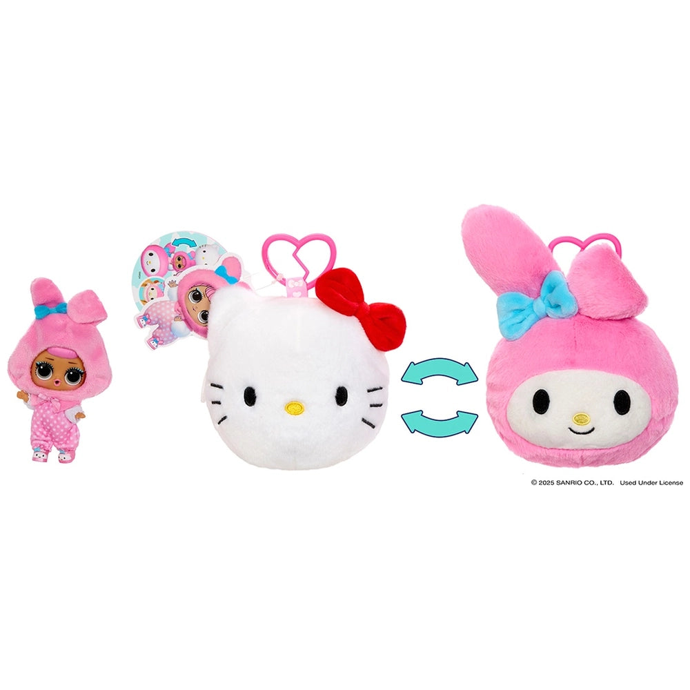 L.o.l. Surprise! Loves Hello Kitty Reversible Plush Assortment