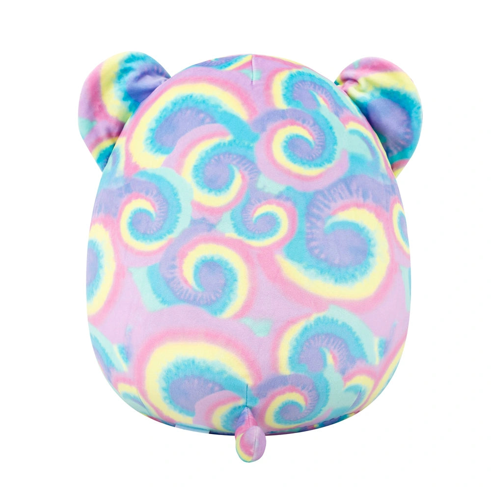 Original Squishmallows Plush Jonessa The Psychadelic Tie-Dye Bear 30Cm