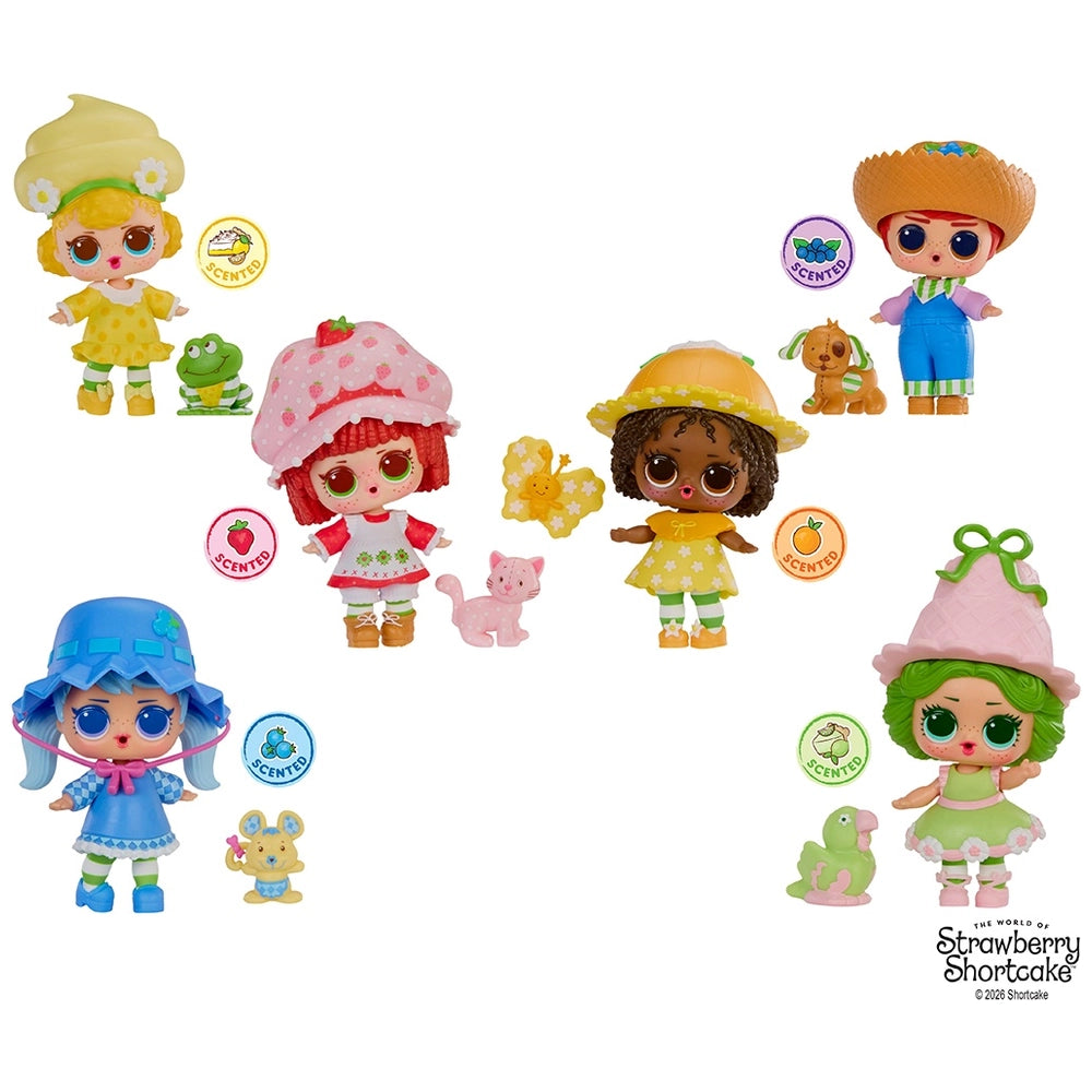 L.o.l. Surprise! Tots Strawberry Shortcake Scented Character Assortment